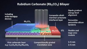 Rubidium Carbonate (Rb₂CO₃) Bilayer Interfacial Engineering for High-Performance Perovskite Solar Cells