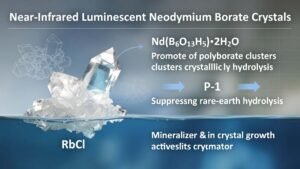 Rubidium Chloride (RbCl) for Near-Infrared Luminescent Neodymium Borate Crystals in Photonics