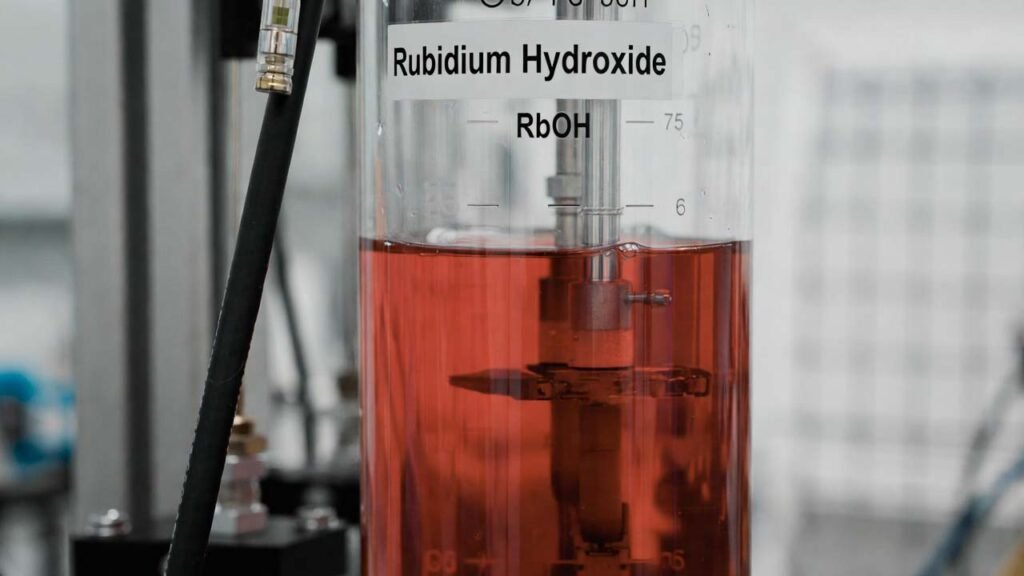 Rubidium Hydroxide (RbOH) in Vanadium Redox Flow Batteries Stabilizing High-Concentration Negative Electrolytes
