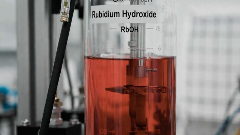 Rubidium Hydroxide (RbOH) in Vanadium Redox Flow Batteries: Stabilizing High-Concentration Negative Electrolytes