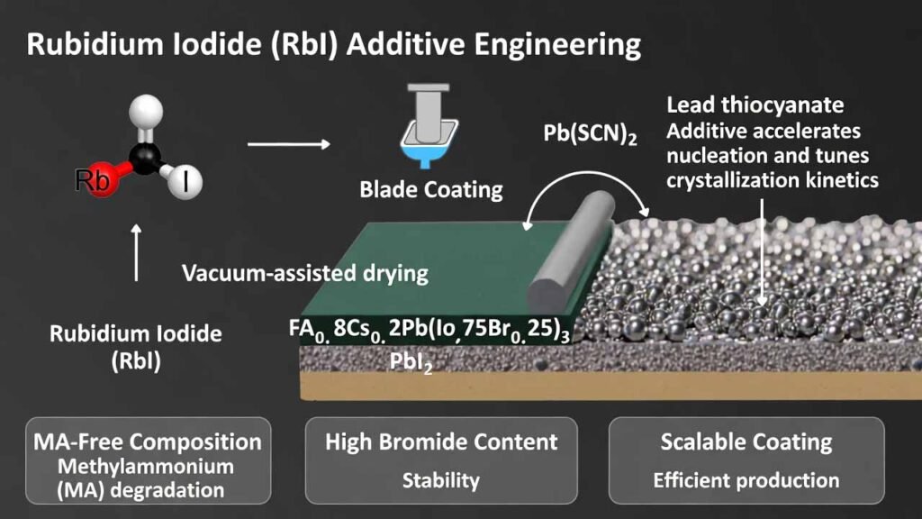 Rubidium Iodide (RbI) Additive Engineering for MA-Free Wide-Bandgap Perovskite Tandem Solar Cells