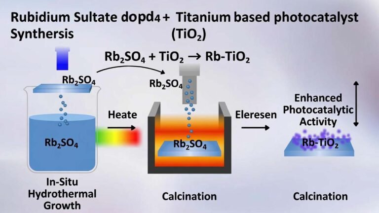 Rubidium Sulfate (Rb2SO4) Doped Titanium-Based TiO2 Thin-Film Photocatalyst: In-Situ Hydrothermal Growth + Calcination