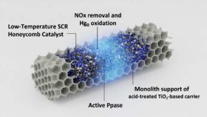 rubidium Nitrate–Modified Low-Temperature SCR Honeycomb Catalyst for Synergistic NOx Removal & Hg0 Oxidation